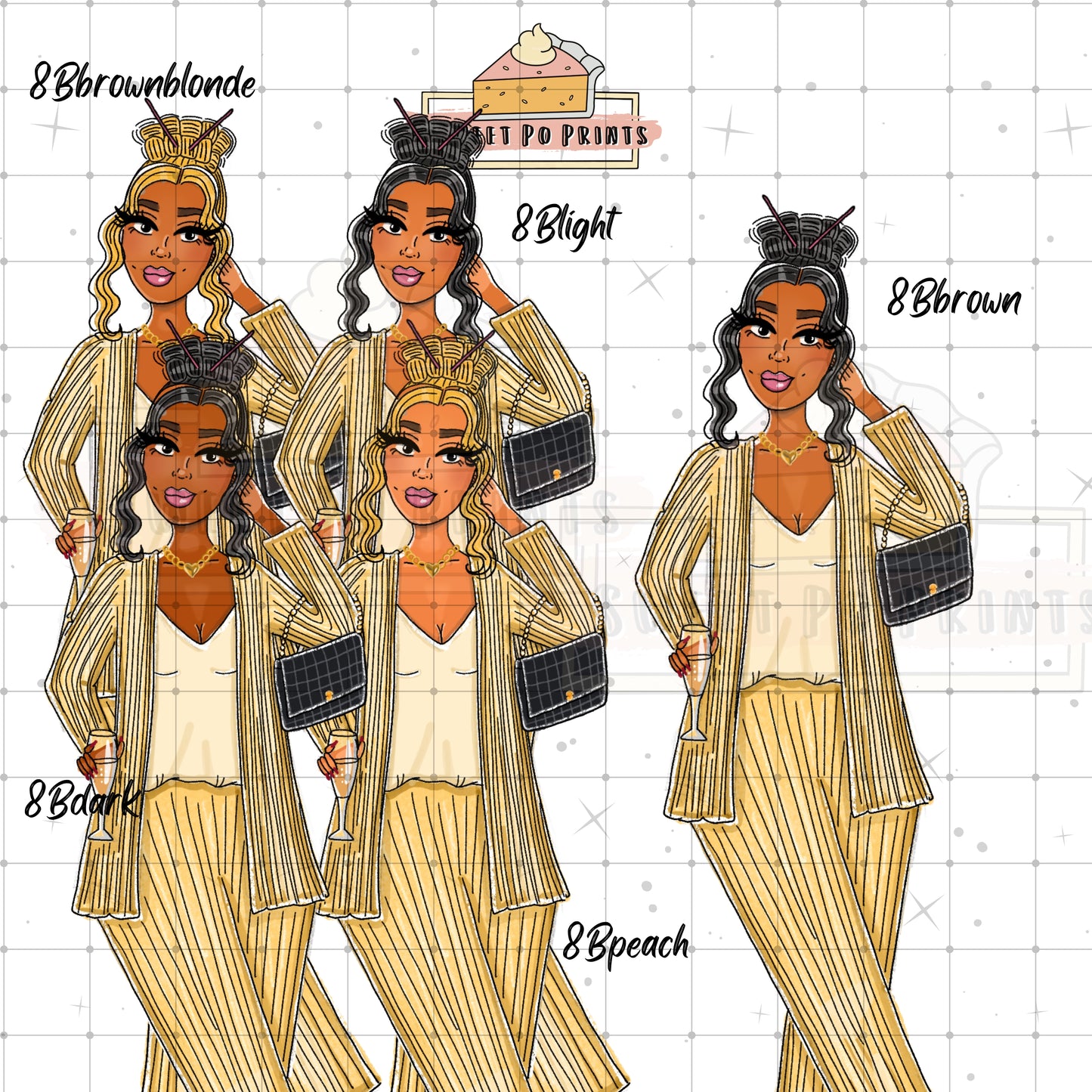 Holiday Planner Stickers | Woman Drinking Champagne| Champagne Stickers | Hand Drawn Stickers | Planner Stickers | Woman Toasting Sticker (Copy)