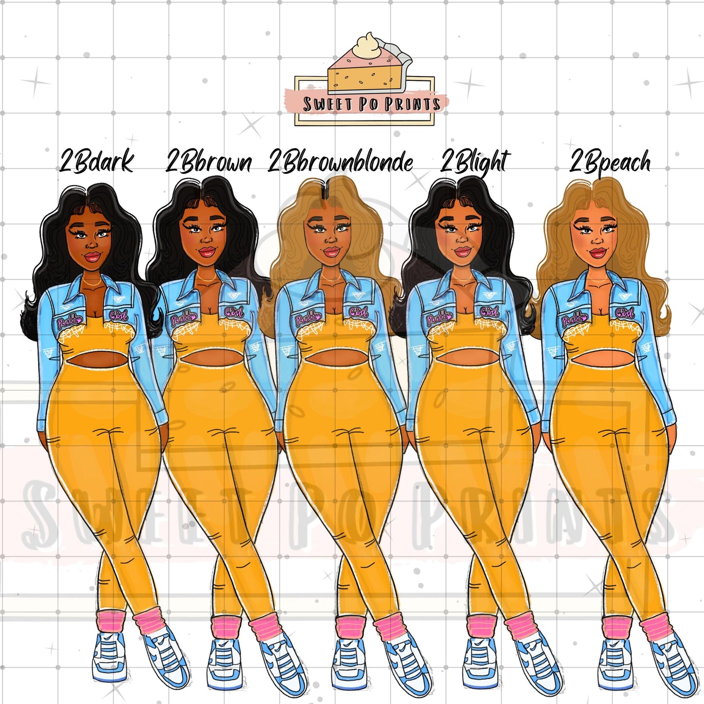 Planner Sticker Sheet| Planner Dolls | Sneaker Stickers | Journal Stickers | Planner Decor | Sneaker Doll | Jean Jacket Sticker Doll